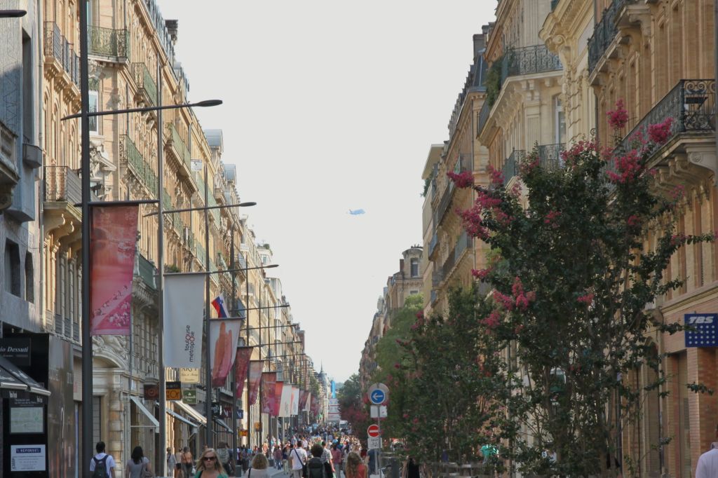 La rue d'Alsace Lorraine