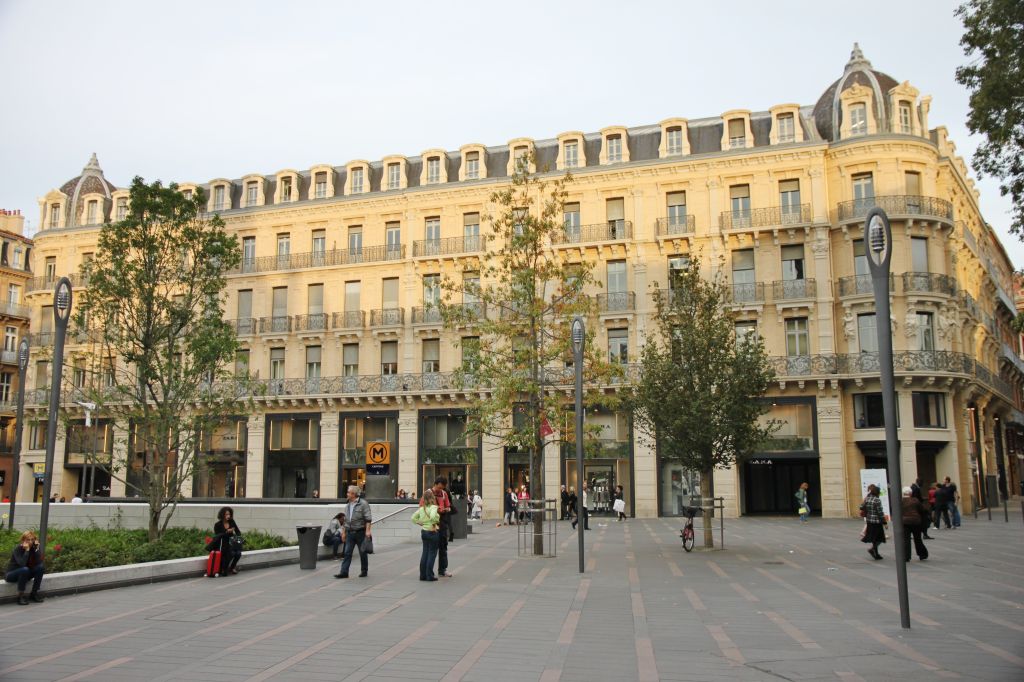 La rue d'Alsace Lorraine