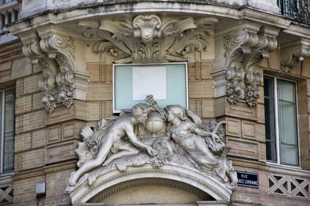 La rue d'Alsace Lorraine