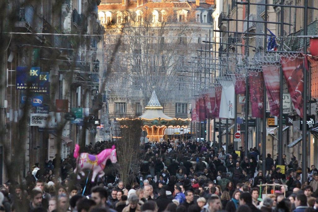 La rue d'Alsace Lorraine